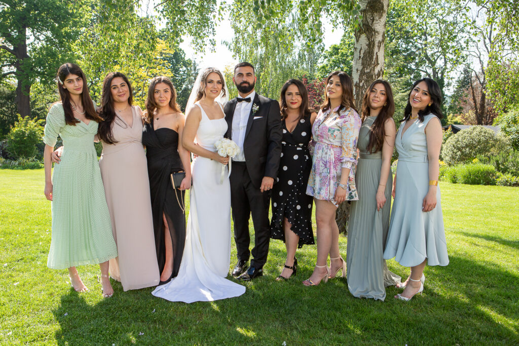 family wedding group photographs
